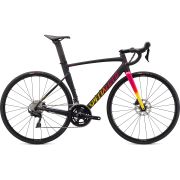 Bicicleta SPECIALIZED Allez Sprint Comp Disc - Satin/Gloss Black/Golden Yellow-Vivid Pink Fade 49