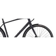 Bicicleta SPECIALIZED Men's Sirrus EQ - Black Top LTD - Satin Cast Black/Rocket Red L