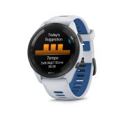 Garmin Forerunner 265 ceas multisport GPS AMOLED 46 mm - alb