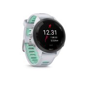 Garmin Forerunner 265s ceas multisport GPS AMOLED 42 mm - alb