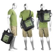 Instinct - geanta multifunctionala Ballistic Tote 35 litri - negru verde army