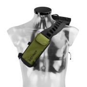 Instinct - rucsac multifunctional Komando 17L + 2x recipiente HydraPack 600ml - negru verde army