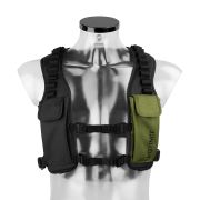 Instinct - rucsac multifunctional Komando 17L + 2x recipiente HydraPack 600ml - negru verde army