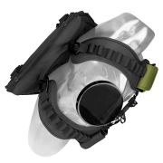 Instinct - rucsac multifunctional Komando 17L + 2x recipiente HydraPack 600ml - negru verde army