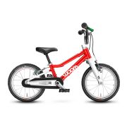 Woom - bicicleta copii 14" Woom 2, varsta recomandata 3-4,5 ani (95-110cm) - 5kg - rosu