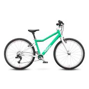 Woom - bicicleta copii 24" Woom 5, varsta recomandata 7-11 ani (125-145cm) - 8,7kg - verde menta