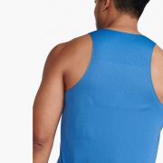 2XU - maiou tehnic  pentru barbati Light Speed Tech Singlet - albastru intens Starling Reflectorizant