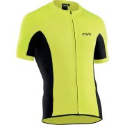 Northwave - Tricou ciclism pentru barbati maneca scurta Force jersey - galben fluo negru