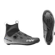 Northwave - pantofi pentru ciclism Sosea de iarna Celsius R Artic GTX - negru gri reflectorizant