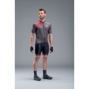 Northwave - tricou ciclism pentru barbati maneca scurta origin jersey - gri galben fluo