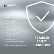 Varta - incarcator acumulatori LCD Smart Charger+ cu baterii incluse 4 x AA 2100 mAh