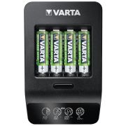Varta - incarcator acumulatori LCD Smart Charger+ cu baterii incluse 4 x AA 2100 mAh