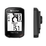 Bryton - ciclocomputer Rider 15 NEO cu senzor de cadenta (pachet produse) - negru