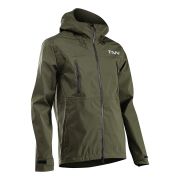 Northwave - jacheta ciclism pentru barbati ploaie si vreme rece No Worry HardShell Jacket - verde inchis padure