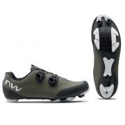 Northwave - pantofi ciclism mtb xc rebel 3 - verde padure negru