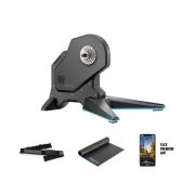 Tacx - Pachet produse home trainer smart direct drive Tacx Flux 2 pentru antrenamente indoor + centura HRM-Dual + Trainer Mat + abonament Tacx Premium 6 luni