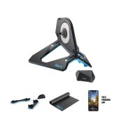 Tacx - Pachet produse home trainer smart direct drive Tacx Neo 2T pentru antrenamente indoor + accesoriu Motion Plates + Trainer Mat + abonament Tacx Premium 6 luni