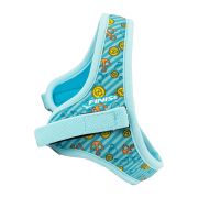 Finis - ochelari inot pentru copii DragonFlys treasure mirror - albastru deschis portocaliu cu lentile oglinda