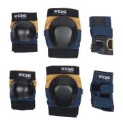 Set protectii TSG Basic - Night Blue/Dusk Yellow