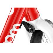 Woom - bicicleta copii 12" Woom 1, varsta recomandata 1,5-3,5 ani (82-100cm) - 2,95kg - rosu intens alb