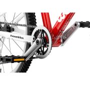 Woom - bicicleta copii 26" Woom 6, varsta recomandata 10-14 ani (140-165cm) - 9,5 kg - gri deschis luna alb