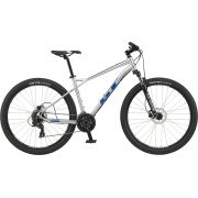 Bicicleta GT Aggressor Expert Silver 2022, Marime: M (29")