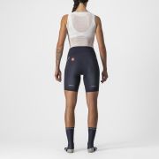 Castelli - Pantaloni ciclism scurti pentru femei Velocissima 3 - bleumarin Argintiu