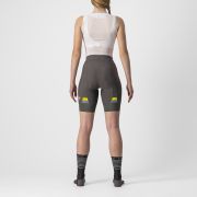 Castelli - pantaloni scurti pentru ciclism pentru femei Prima Short - verde padure gri sulf