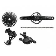 Groupset SRAM NX Eagle (32T) (DUB) (175mm), Culoare: Black