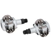 Shimano - pedale bicicleta MTB PD-M505-L SPD pedals, fara catadioptrii - argintiu