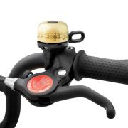 Woom - sonerie bicicleta, tip Clopotel Vienna - galben alama negru