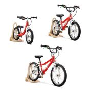 Woom - suport bicicleta pe podea tip Rastel lemn pentru biciclete Woom 1,2,3 - maro deschis lemn
