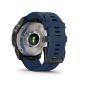Garmin - quatix 7 Sapphire AMOLED Titanium - ceas inteligent premium cu GPS cu functii avansate pentru sport si navigatie