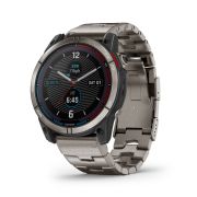 Garmin - quatix 7x Solar Titanium - ceas inteligent premium cu GPS