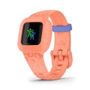 Garmin Vivofit Jr. 3 - portocaliu Peach Leopard - ceas copii