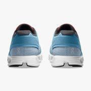 On Cloud 5 Push - pantofi sport pentru barbati - albastru Niagara Chambray alb portocaliu