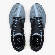 On CloudFlow - pantofi sport pentru barbati - bleumarin ink albastru deschis alb verde campie