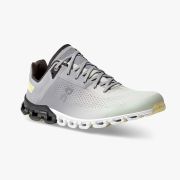 On CloudFlow - pantofi sport pentru barbati - gri aliaj alb negru magnet