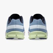 On Cloudflow - pantofi sport pentru femei - albastru deschis Niagara alb verde campie
