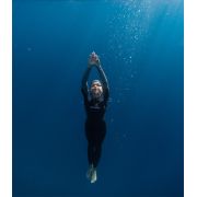 Orca - costum neopren pentru femei Freedive Zen 1 P wetsuit - negru gri alb