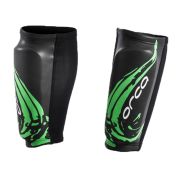 Orca - protectie neopren pentru gamba inot SwimRun Calf Guards - negru verde