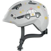 Abus - cască ciclism copii Smiley 3.0 - gri deschis mașina poliție negru