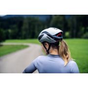 Abus - casca ciclism sosea Gamechanger - gri deschis negru
