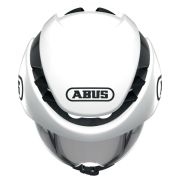 Abus - casca ciclism sosea triatlon Gamechanger tri helmet - alb lucios negru
