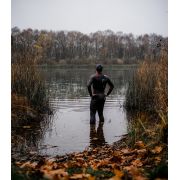 Orca - costum neopren triatlon pentru barbati Athlex Float Triathlon Wetsuit - negru rosu buoyancy
