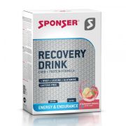 Sponser - supliment energizare Recovery Drink, aroma capsuni banane - plic 60g