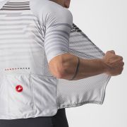 Castelli - Tricou ciclism barbati maneca scurta Climbers 3.0 SL - alb gri