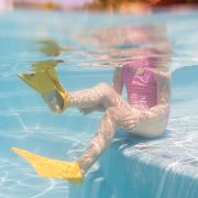 Finis - labe inot pentru copii Fish Tail - galben