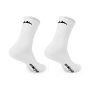 Spiuk - Set sosete ciclism medii ANATOMIC medium long 2 socks pack - alb