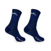 Spiuk - Set sosete ciclism medii ANATOMIC medium long 2 socks pack - bleumarin